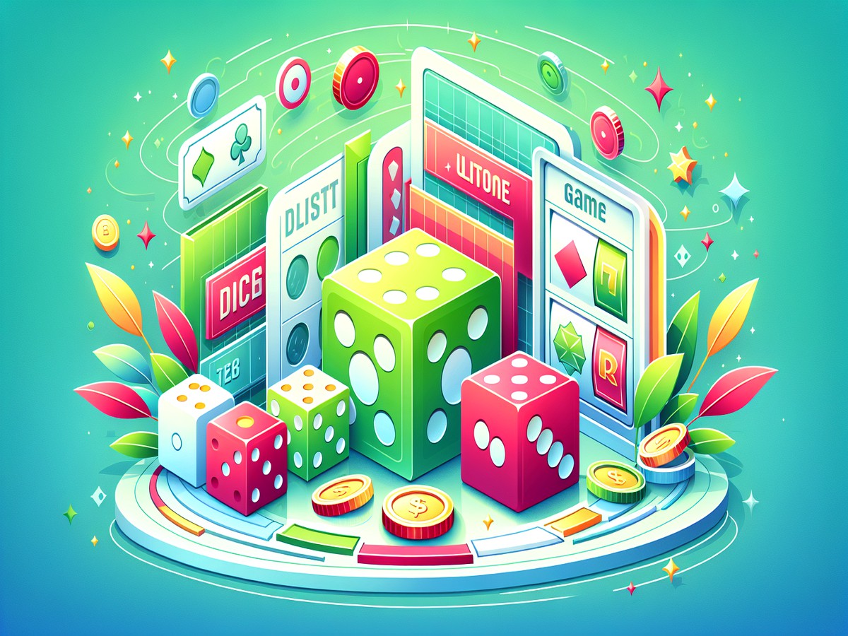 Krunkerio Dice Games - Roll the dice for thrilling chances to win.